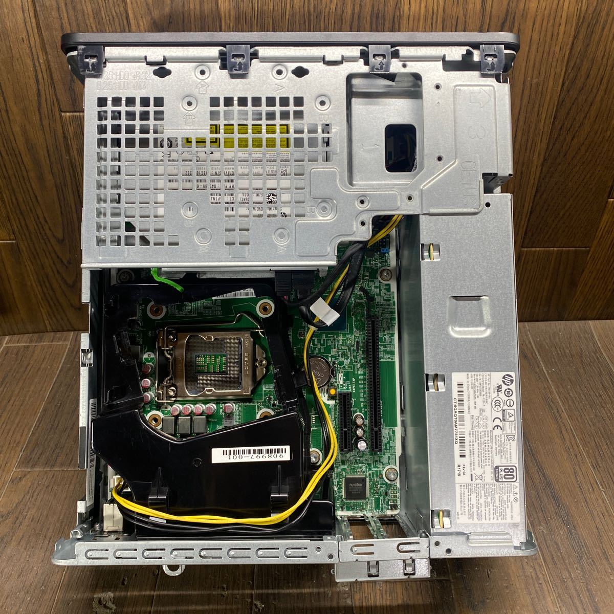 CI2-1 激安 デスクトップPC HP ProDesk 400 G4 SFF Business PC TPC-P064-SF BIOS立ち上がり確認済み HDD.メモリ.CPU.ファン欠品 ジャンク_ファン欠品