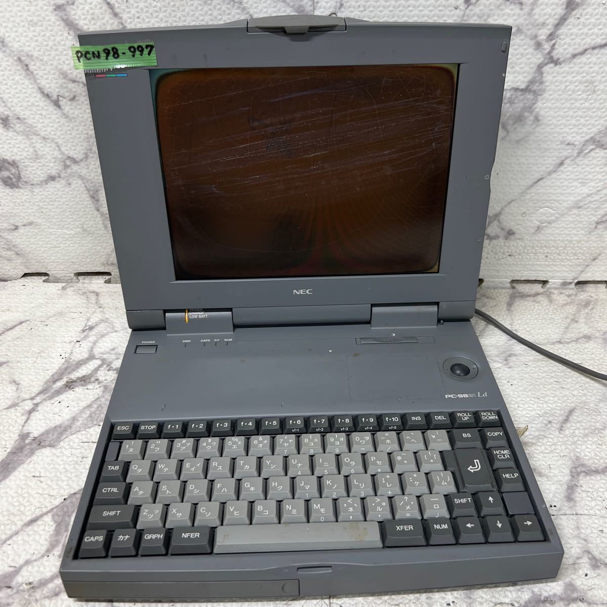 PCN98-997 супер-скидка PC98 ноутбук NEC PC-9821Ld/260 пуск подтверждено Junk 