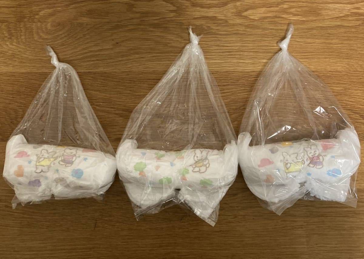 HEIKO plain bread sack 1. for diapers sack bread sack [100 sheets ]