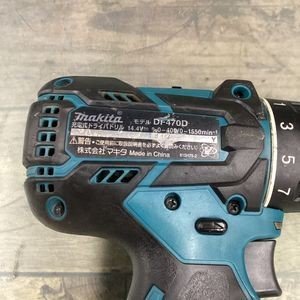 【中古品】 マキタ(makita) 14.4V コードレスドリルドライバ DF470DZ 【代引きOK】_画像9