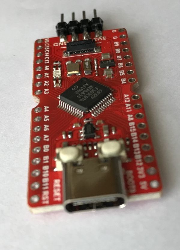 Longan Nano RISC-V GD32VF103CBT6 MCU 開発ボード　0.96インチTFT IPSディスプレイ 160 × 80 ヘッドピン 付属_画像3