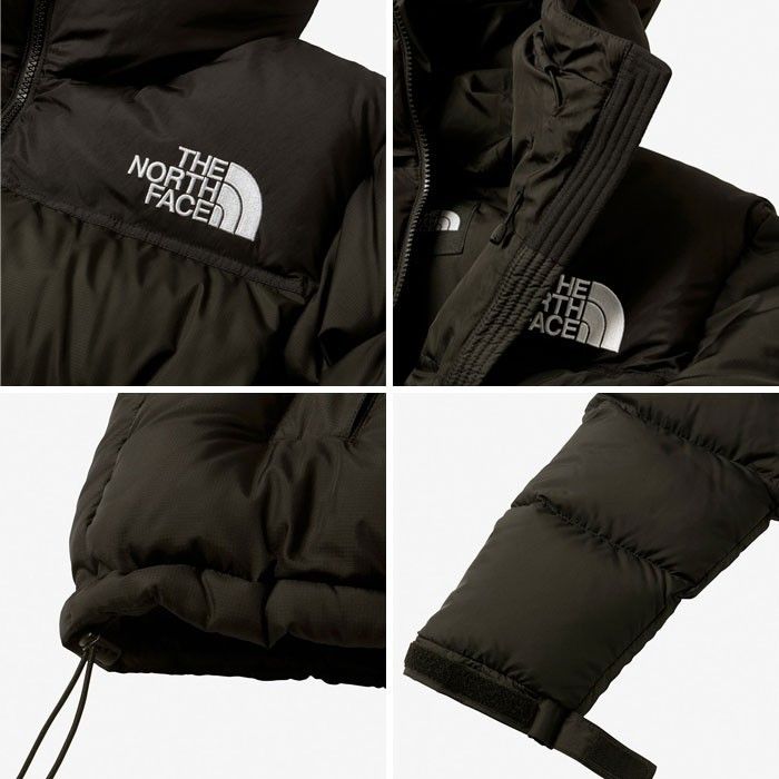 M ノースフェイス ヌプシフーディー ND92331 黒 K ブラック  THE NORTH FACE NUPTSE FOODIE