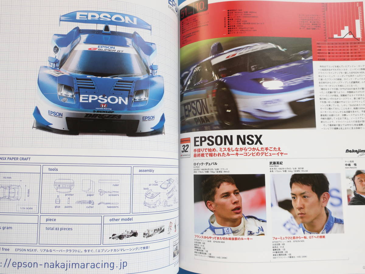 2006-2007年版 総集編 Super GT スーパーGT オフィシャルブック official 公式ガイドブック/特集:GT300.GT500全チームマシンレビューレースの画像5