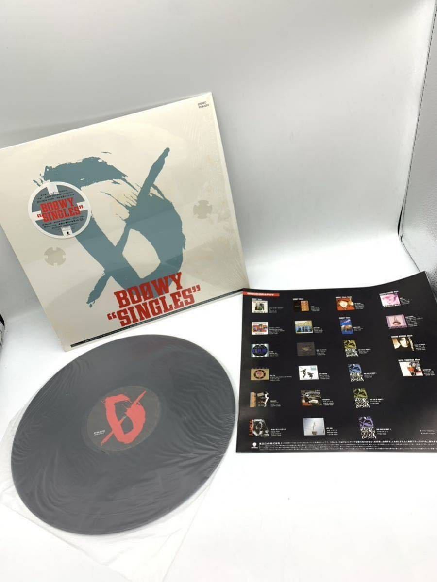 Boowy Singles レコード 氷室京介 布袋寅泰 ロック バンド_画像3