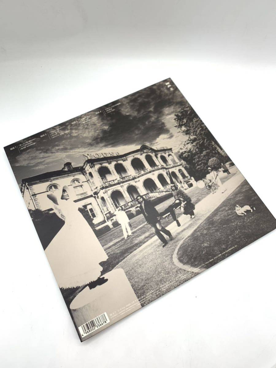 サザンオールスターズ レコード2枚組 ヤング・ラヴ 歌詞カード付き ケースサイズ一辺約31.2cm コレクション 音楽 J-pop サザン ポップスの画像5