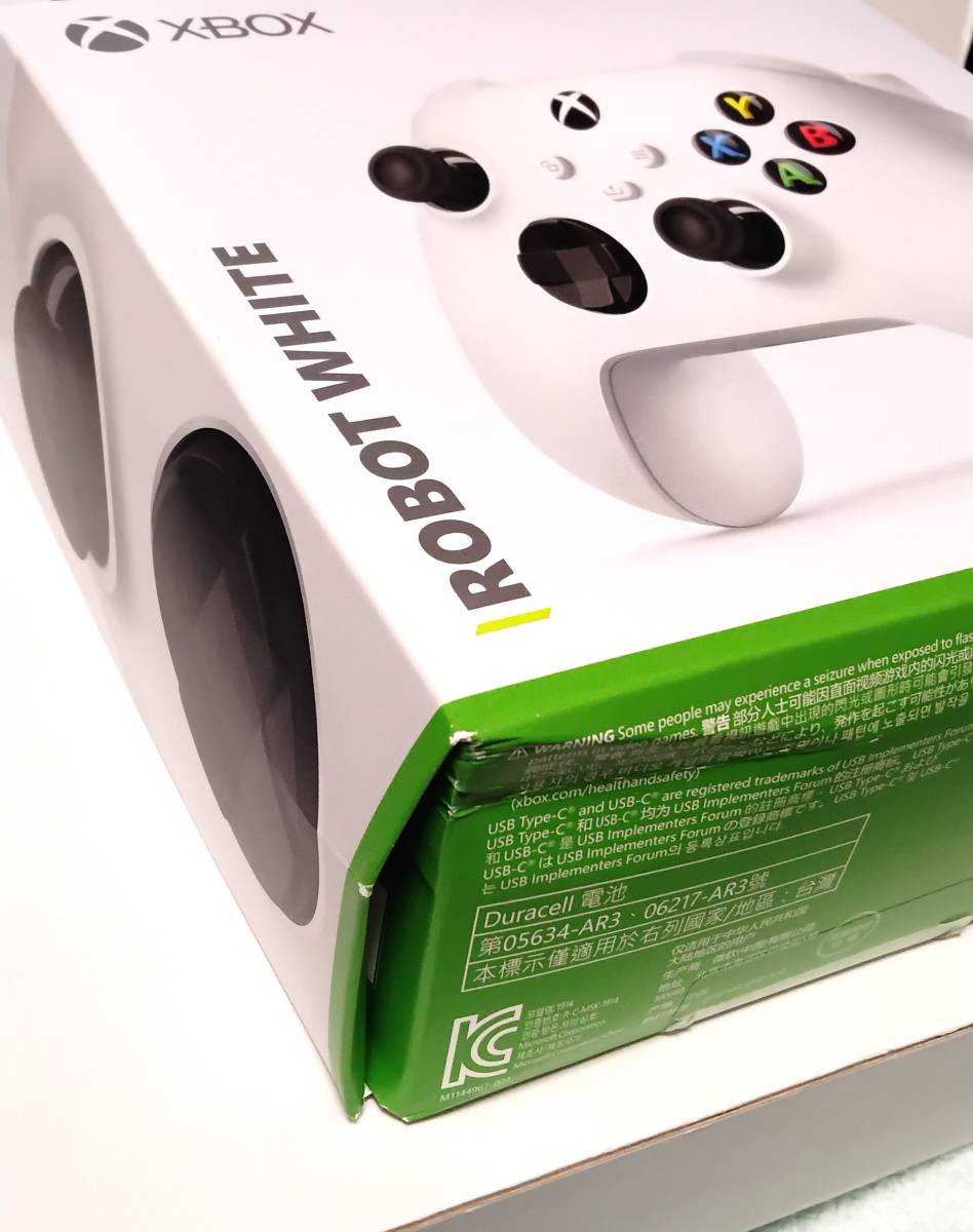 【未開封】 Xbox ワイヤレス コントローラー ロボットホワイト　Xbox Series X|S、Xbox One、Windows 10/11 PC、Android、iOS_画像4