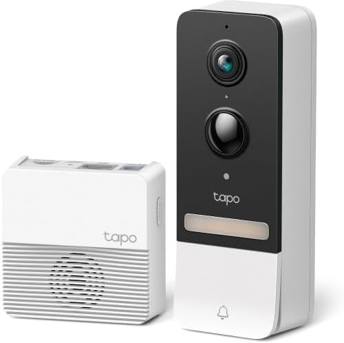 おまけ付 Tapo D230S1/A TP-Link スマートドアホン スマホ ビデオドアベル 工事不要 インターホン カメラ付き 5MP スマホ連動 ワイヤレス_画像2