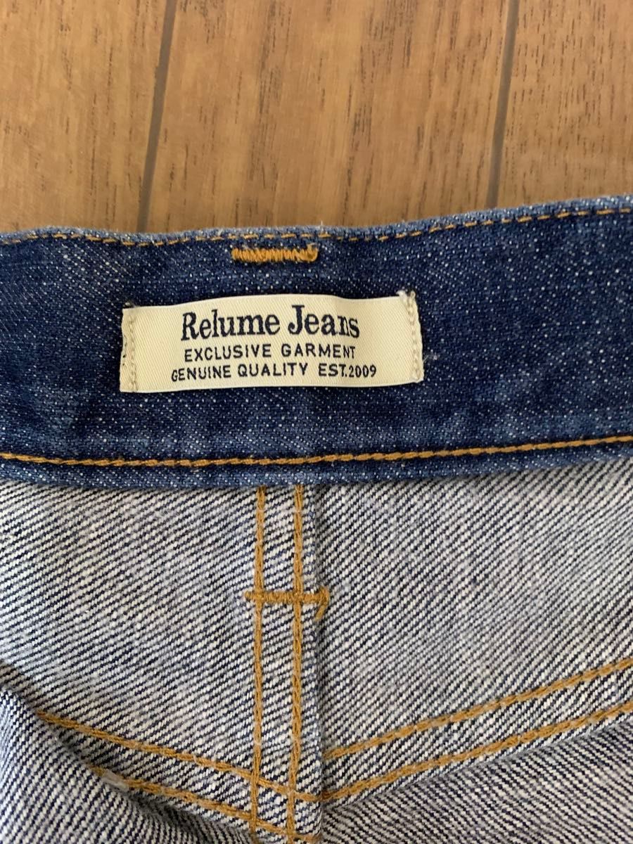 relume jeans テーパード　デニム　レディース　MS