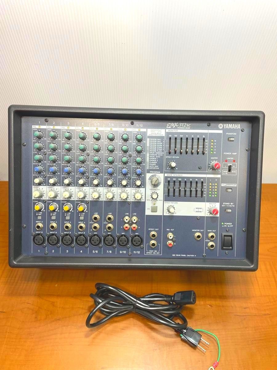 ヤマハ YAMAHA パワード ミキサー EMX312SC 音響機材 - アンプ ヤマハ YAMAHA パワード ミキサー EMX312SC 音響機材 - アンプ