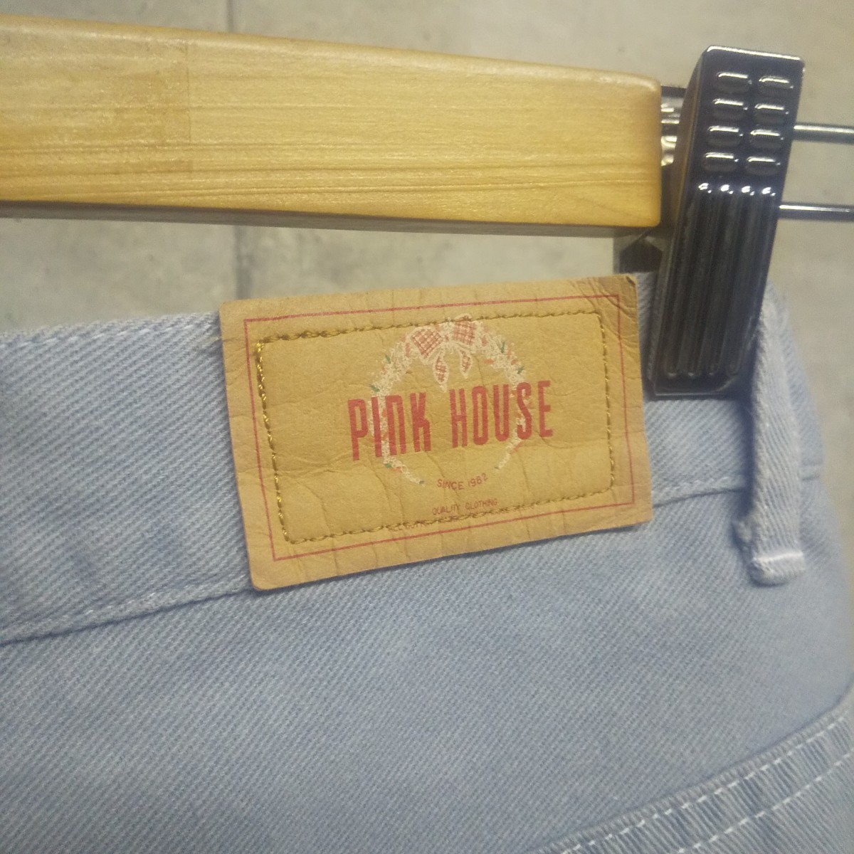 90s pink house / ピンクハウス ロングスカート ワッペン カネコイサオ vintage ヴィンテージ 古着 used