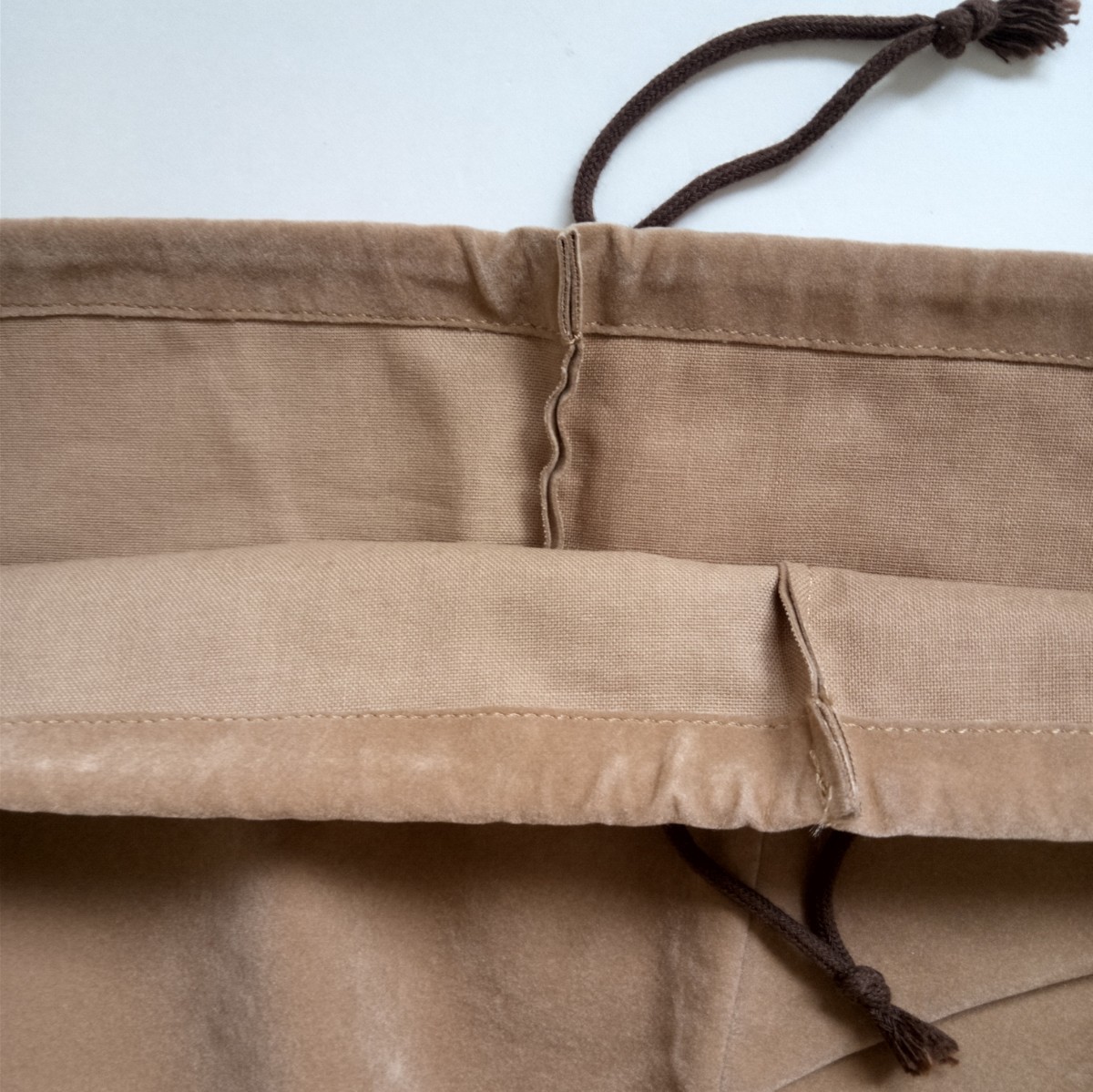 エルメス〕44×44cm 保存袋 巾着袋 布袋 収納袋 保管袋 バッグ用 HERMES