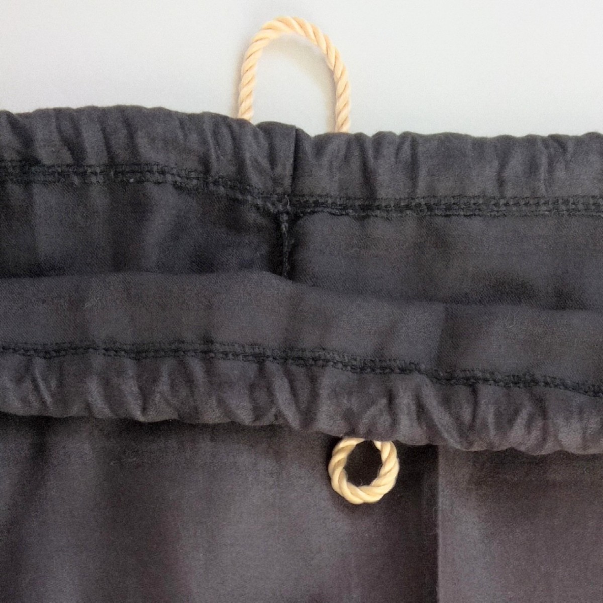 ブルガリ 50×49cm 保存袋 巾着袋 布袋 保管袋 BVLGARI 正規品 ブラック 大きめ （0016)_画像6