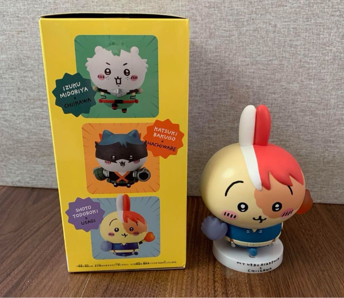 僕のヒーローアカデミア×ちいかわフィギュア〜轟焦凍×うさぎ 僕のヒーローアカデミア×ちいかわフィギュア〜轟焦凍×うさぎ