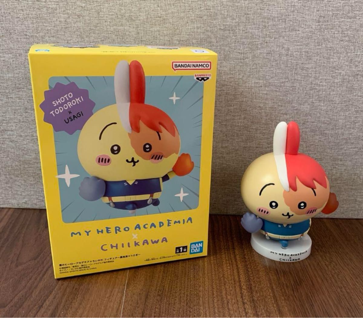 僕のヒーローアカデミア×ちいかわフィギュア〜轟焦凍×うさぎ 僕のヒーローアカデミア×ちいかわフィギュア〜轟焦凍×うさぎ
