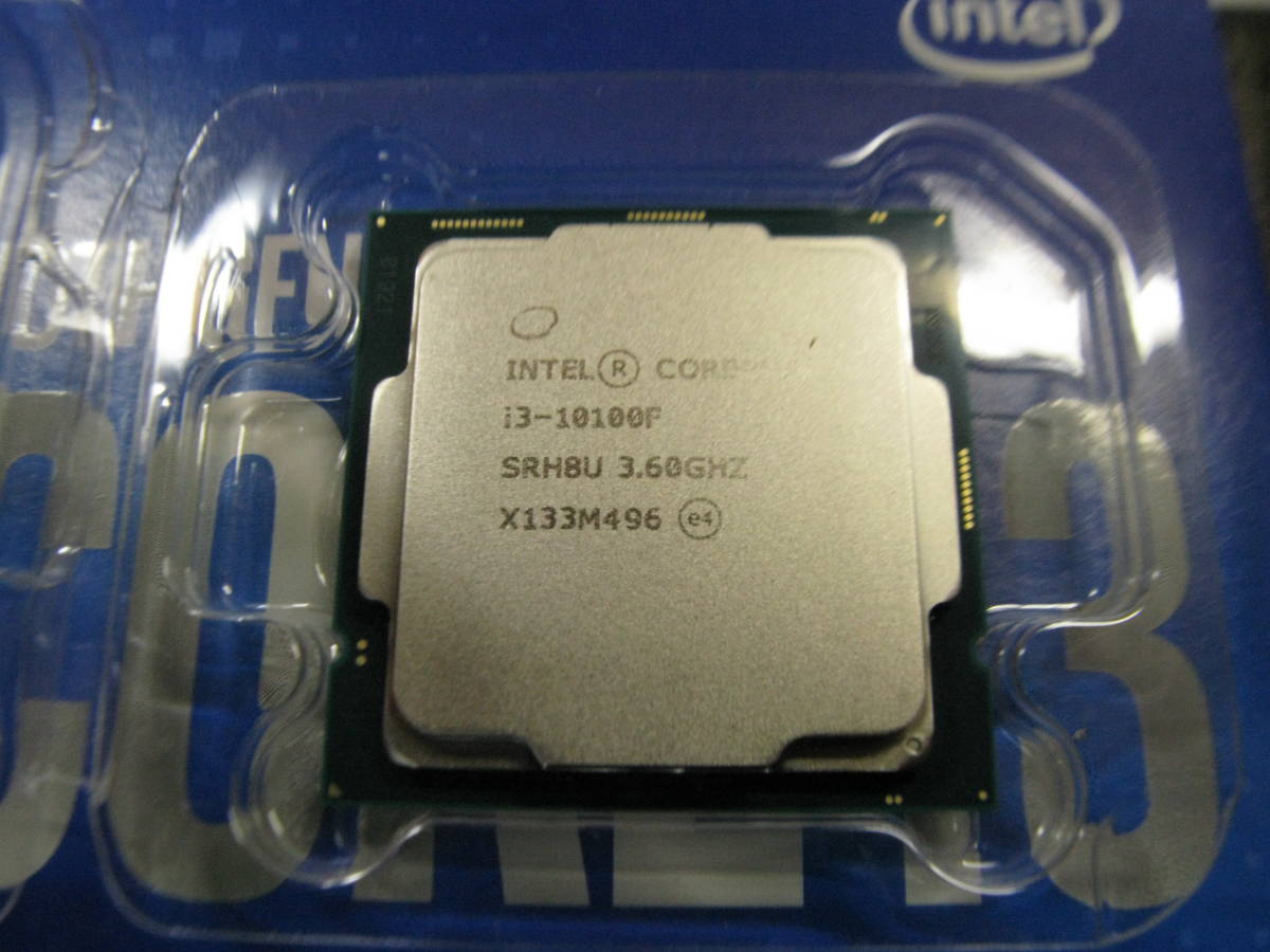 rkキ1-42 Intel core i3 10100F 3.6GHz CPU 中古品 現状渡し 動作未確認_画像2