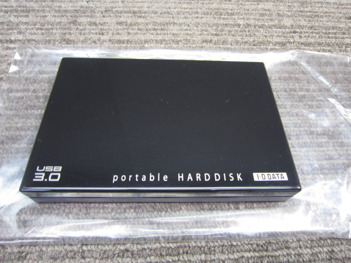 HTき1-42 【中古品】I-O DATA HDPC-UT500KB 500GB ポータブルHDD_画像3