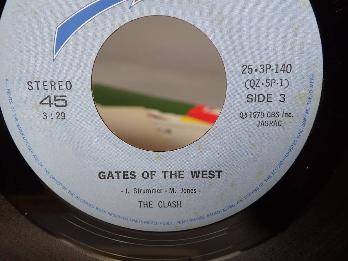B-184 LPレコード THE CLASH パールハーバー’79 _画像5