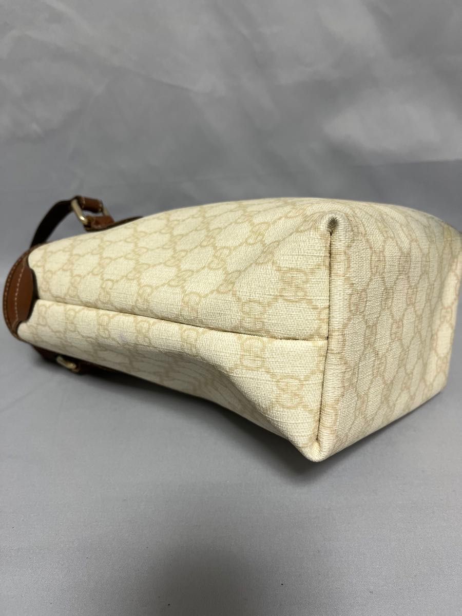 訳あり★GUCCI PVC ミニ ハンドバッグ 189897 497927★グッチ