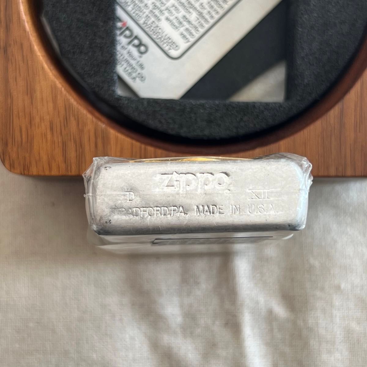 限定　ZIPPO 1996年物　ジッポ オイルライター ヴィンテージ ジッポー　フライフィッシング　釣り　灰皿付　