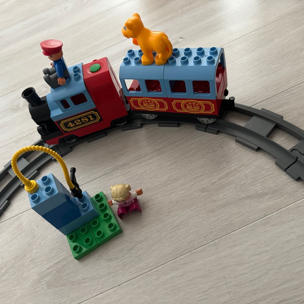 LEGO  デュプロ　ブロック 汽車　トレイン