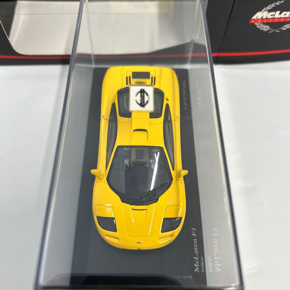 MINICHAMPS 1/43 McLaren F1 Yellow ミニチャンプス マクラーレン イエロー ミニカー モデルカー_画像5