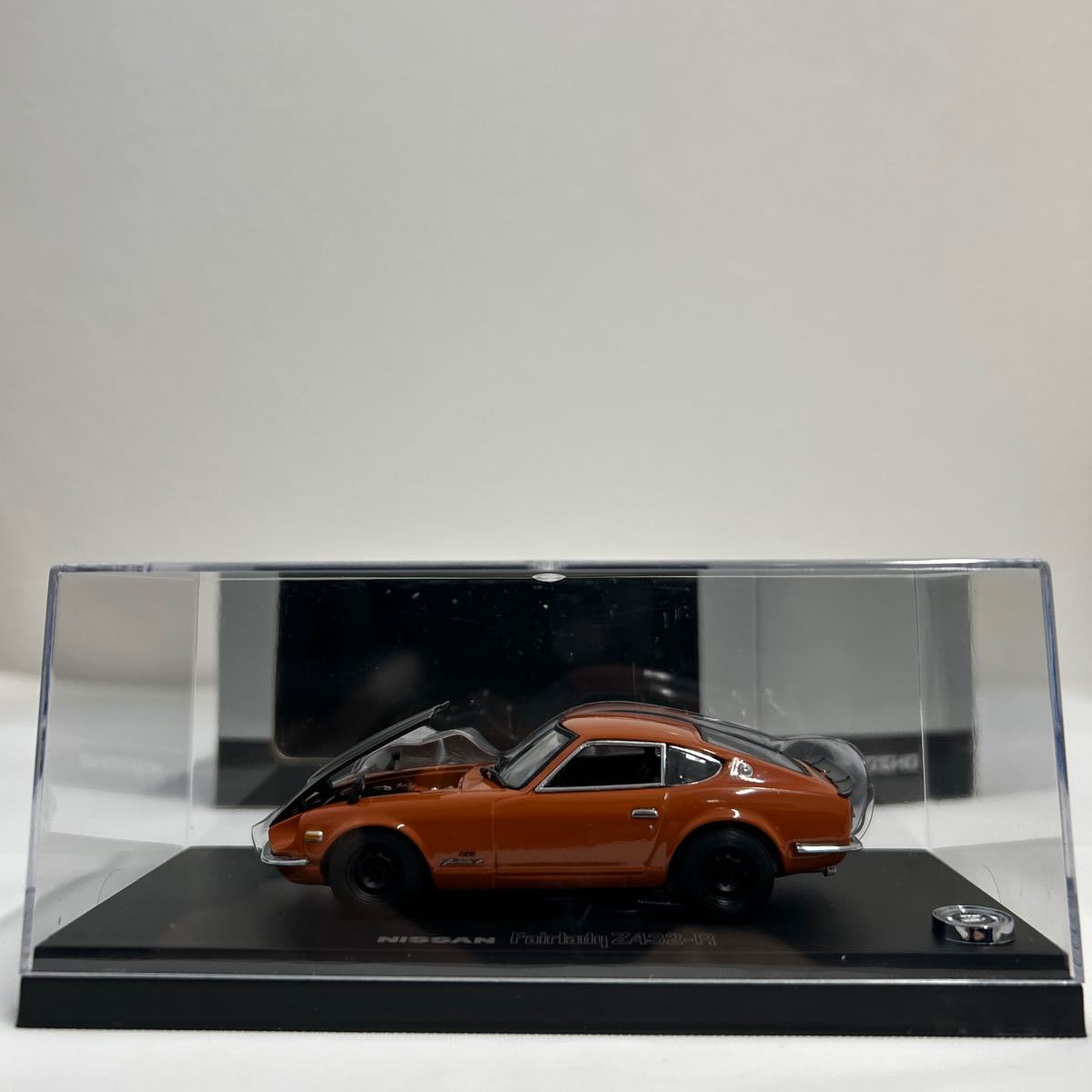 KYOSHO 1/43 NISSAN FAIRLADY Z432R Orange 京商 日産フェアレディZ S30 旧車 ミニカー モデルカーの画像4