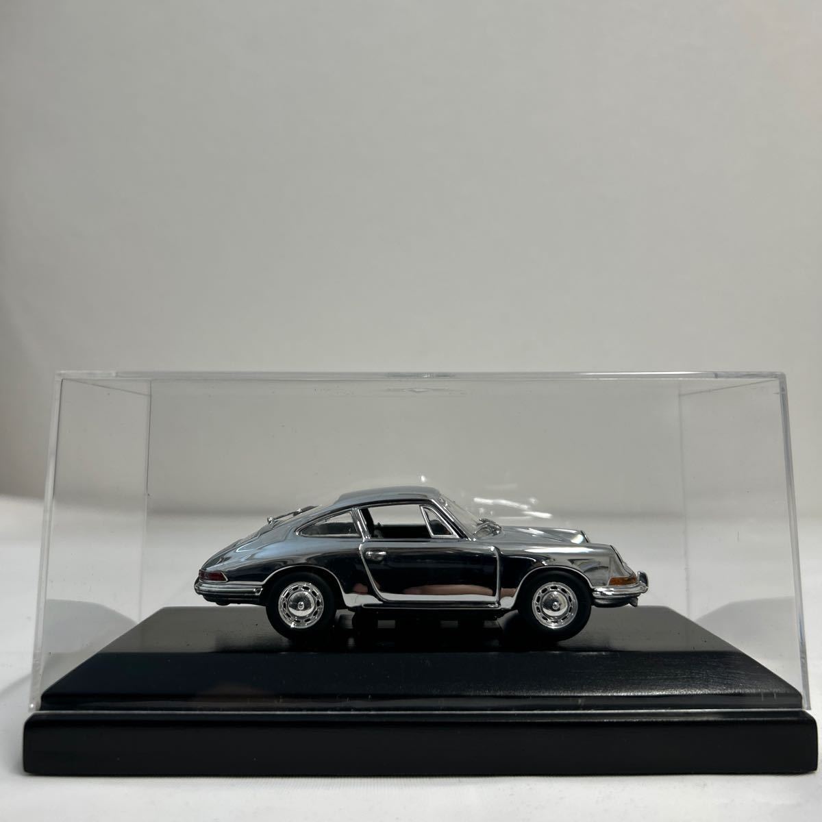 PORSCHE ディーラー特注 PMA 1/43 ポルシェ 911 1963 メッキ ミニカー モデルカー ミニチャンプス メタルポリッシュ_画像6