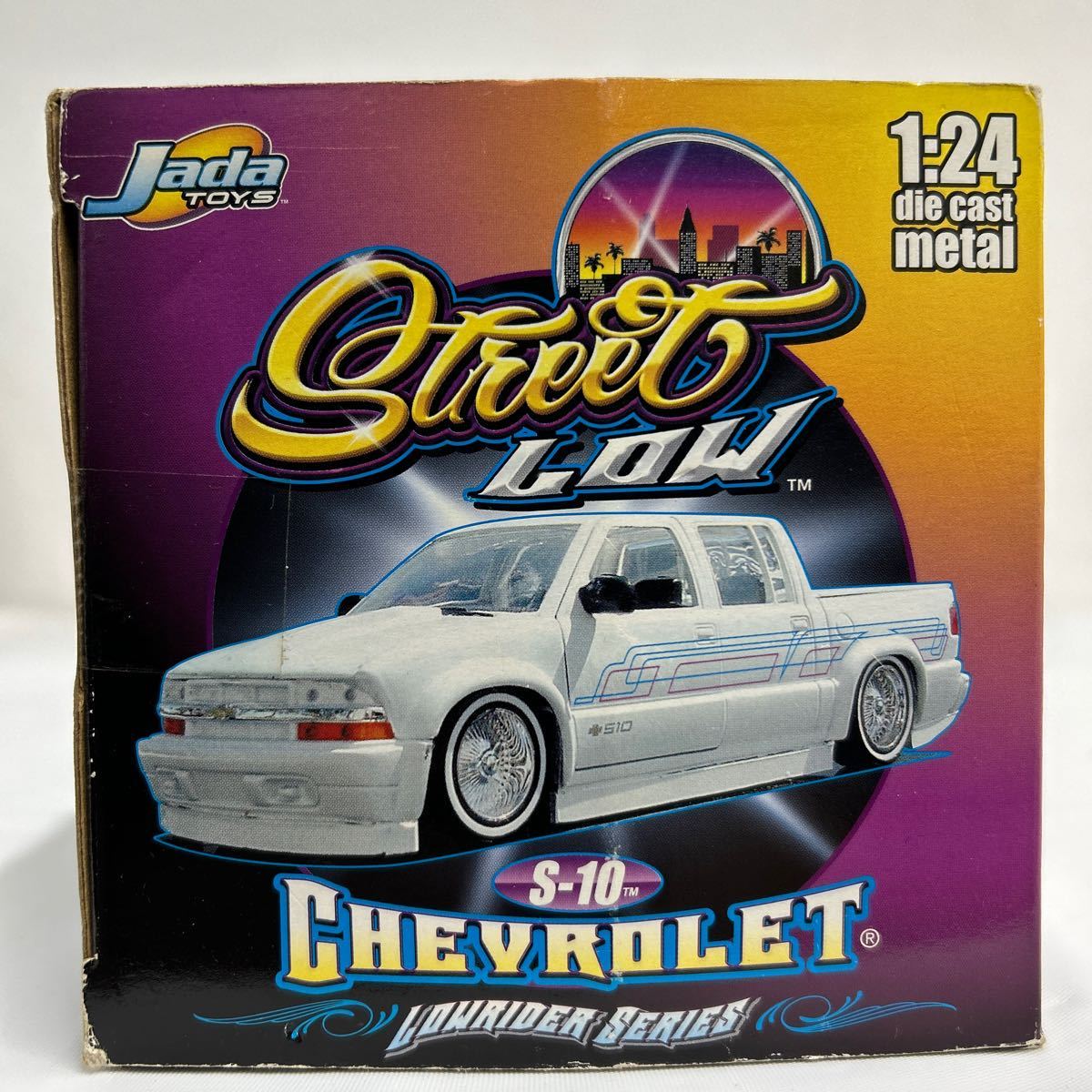 Jada toys LOWRIDER SERIES Street LOW 1/24 Chevrolet S-10 ローライダー シボレー カスタム ミニカー モデルカー Chevy アメ車_画像4