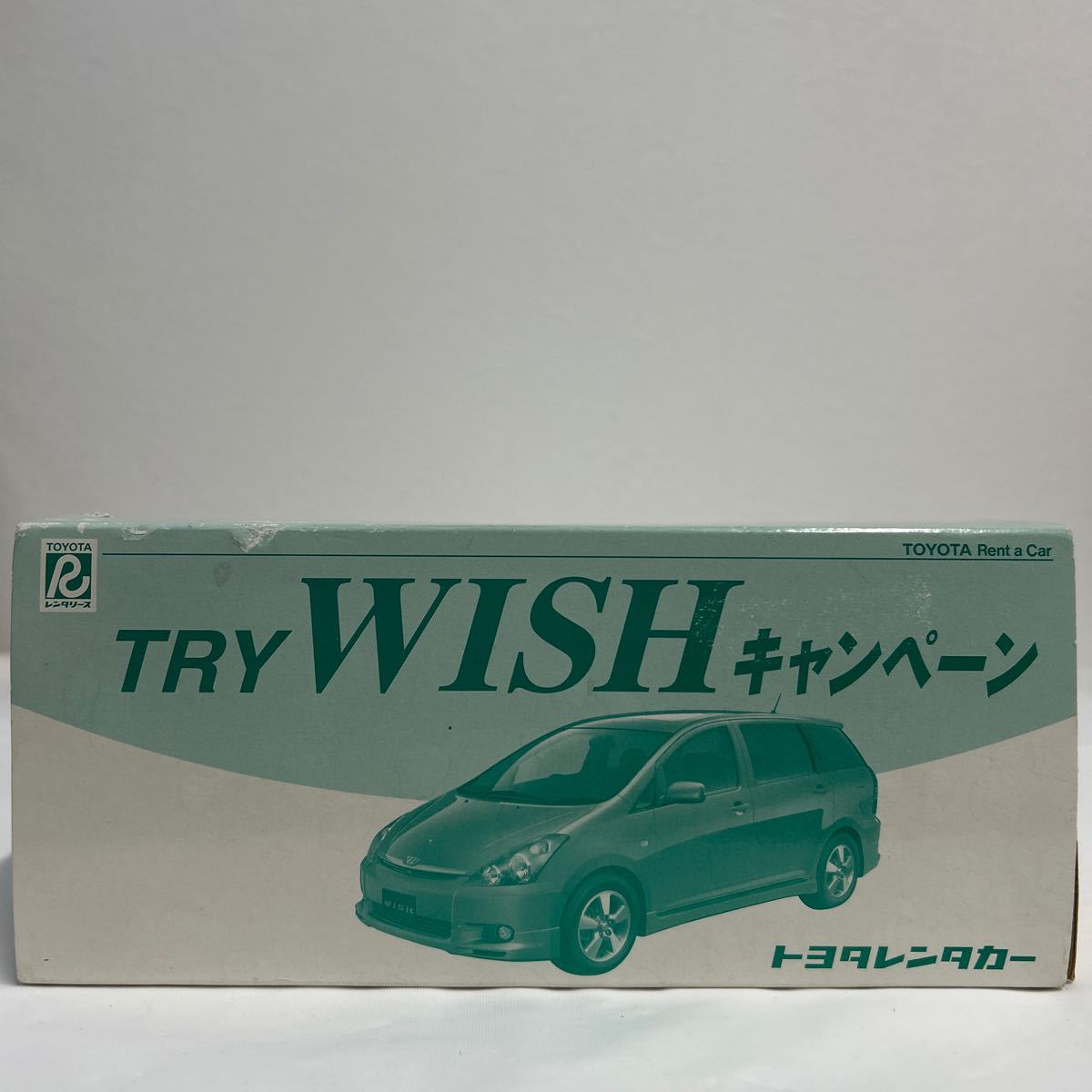 非売品 TRY WISH キャンペーン トヨタレンタカー特注 1/24 トヨタ 初代 ウィッシュ X S pkg. カラーサンプル ミニカー モデルカー TOYOTA