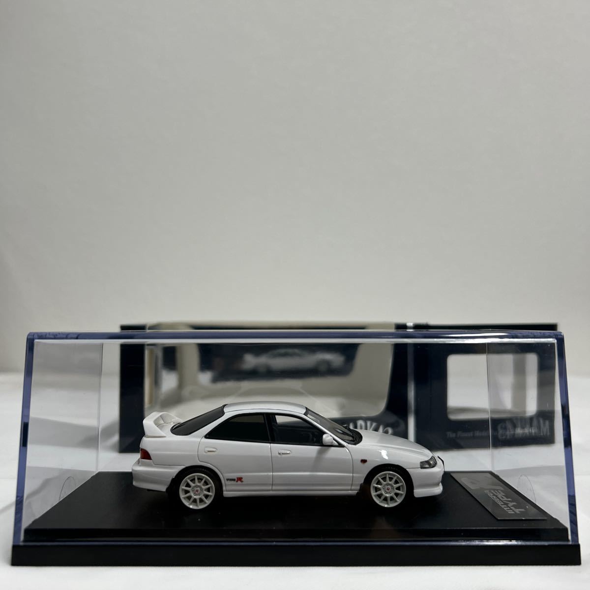 MARK43 1/43 HONDA INTEGRA Type R 1998 DB8 Championship White ホビージャパン ホンダ インテグラ タイプR ミニカー モデルカー DC2_画像5