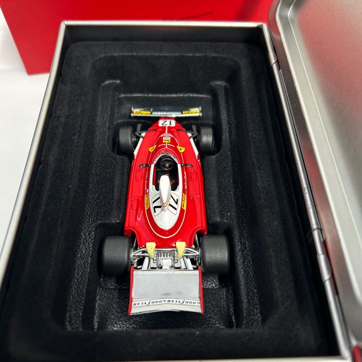 Hotwheels 1/43 Ferrari 312T #12 Niki Lauda Winner Monaco GP F1 1975 ホットウィール フェラーリ モナコ 優勝車 ニキラウダ ミニカー_画像7