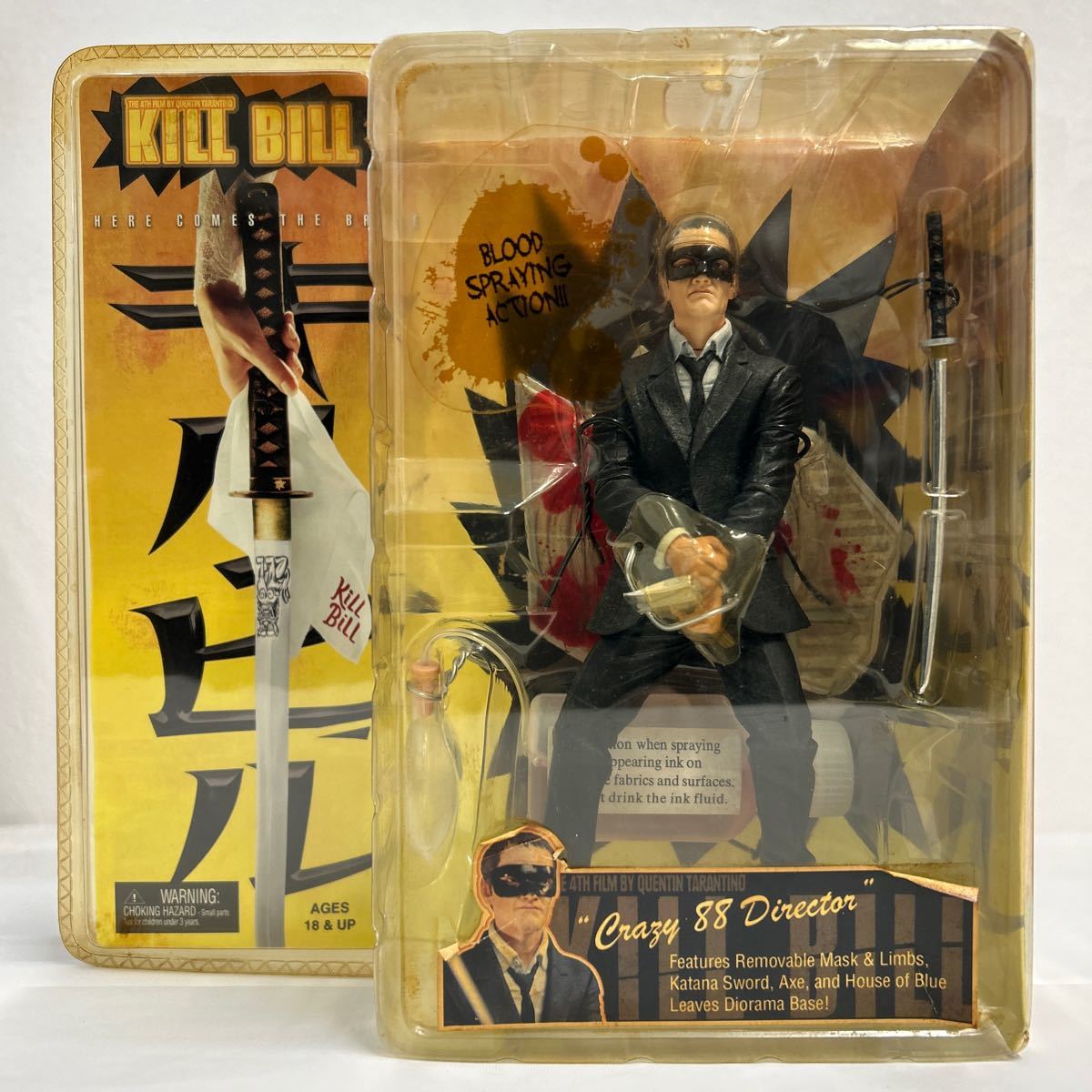 NECA KILL BILL The Bride + Go-Go + Crazy 88 Fighter cut Bill action figure 3 point set unopened yuma*sa- man Kuriyama Chiaki 