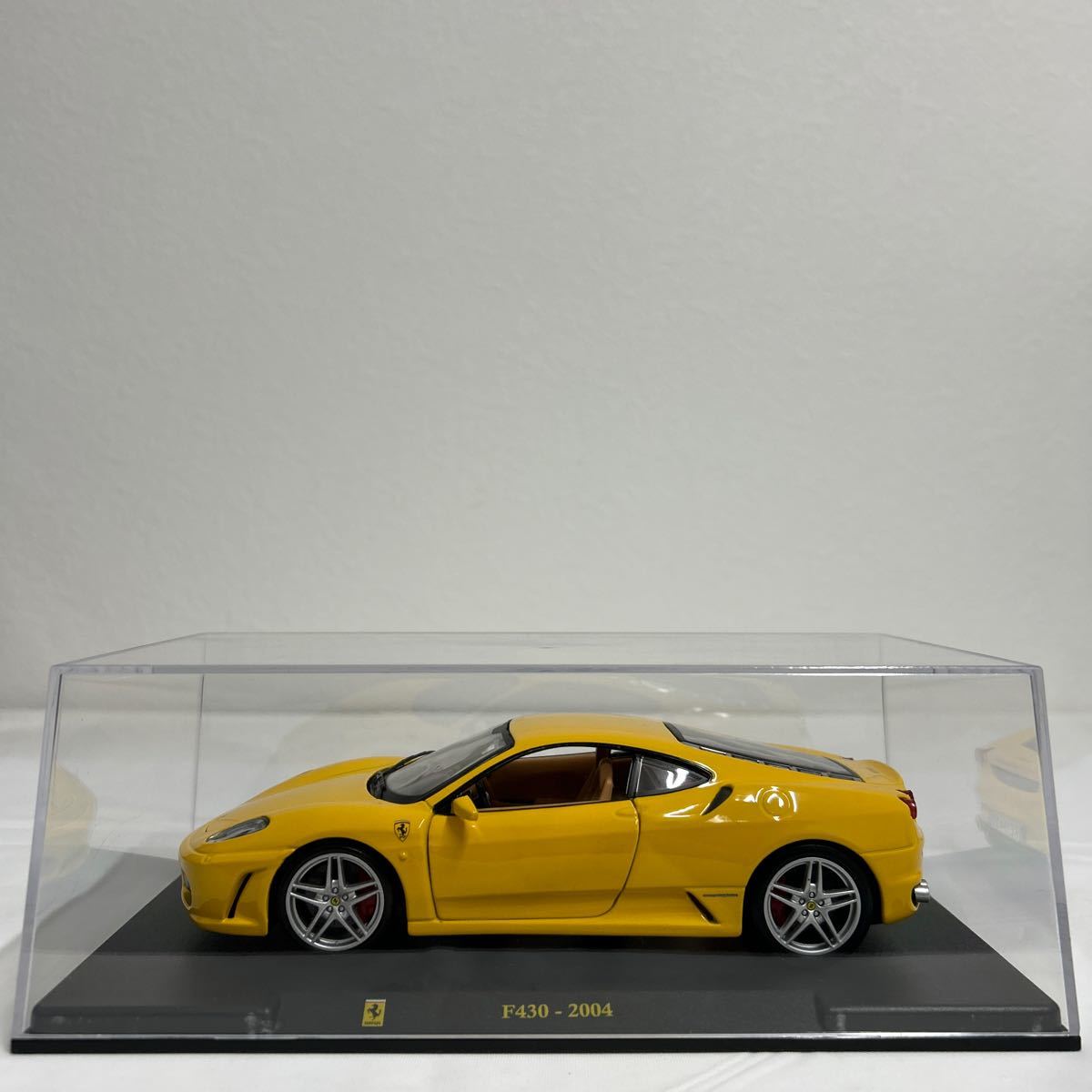  der Goss tea nire* grande .* Ferrari collection 1/24 FERRARI F430 2004 year Yellow BBurago final product minicar model car 