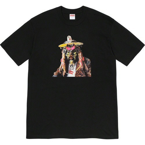 20SS Supreme week4 Rammellzee Tee M ブラック ラメルジー シュプリーム _画像1