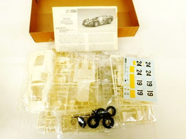 T109★プラモデル 4点 1/24SCALE Feerari DAYTONA SPIDER 365GTS /4 /F40 RACING/330P4BERLINETTA/MAZDA787B/まとめて★送料1020円〜_画像9