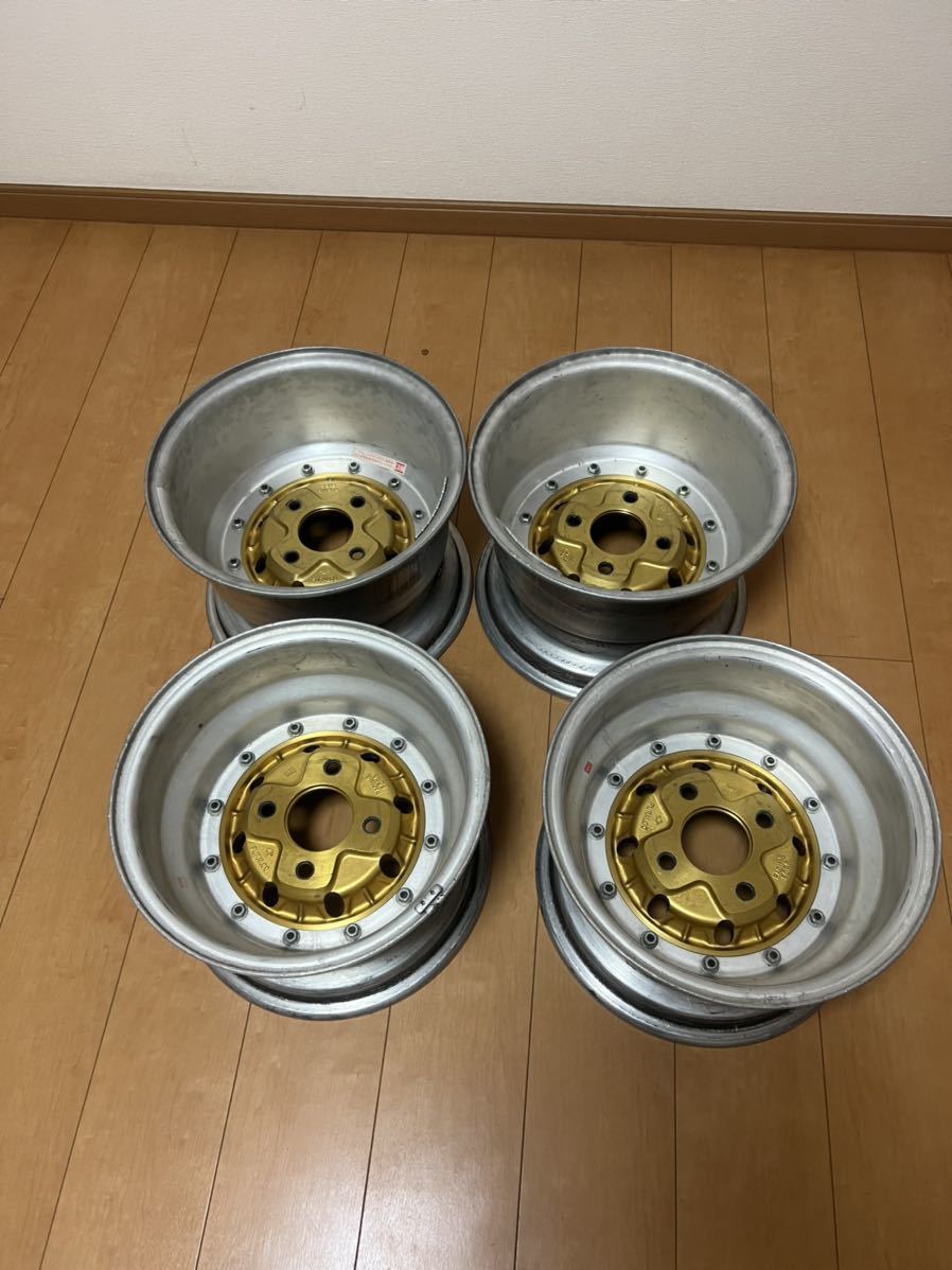 Ａ型Ｂ110Ｂ210Ｂ310サニーTSレース松岡東名ニスモ筑波富士スピードウェイＪＣＣＡPCD 114.3深 リム アルミホイール レーシングフォジ当時_画像7