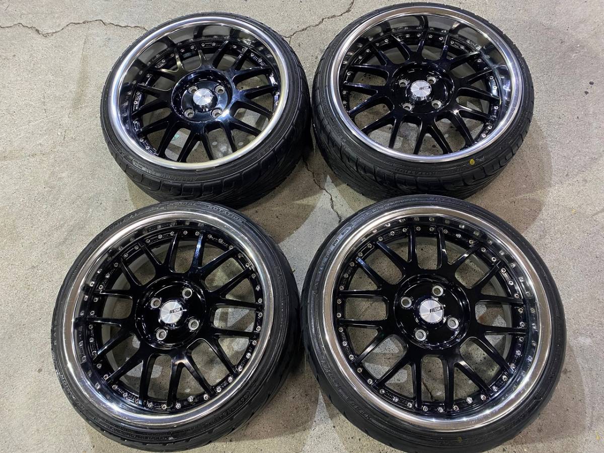 ★即決　深リム　SSR　プロフェッサー　MS1-R　16×6.5　16×7　165/40-16　４本　１台分　N-BOX　タント　ムーブ　ワゴンR_画像1