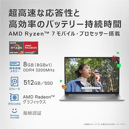 ### 美品　DELL Inspiron 16 5625 デル インスパイロン16　プラチナシルバー ###_画像4