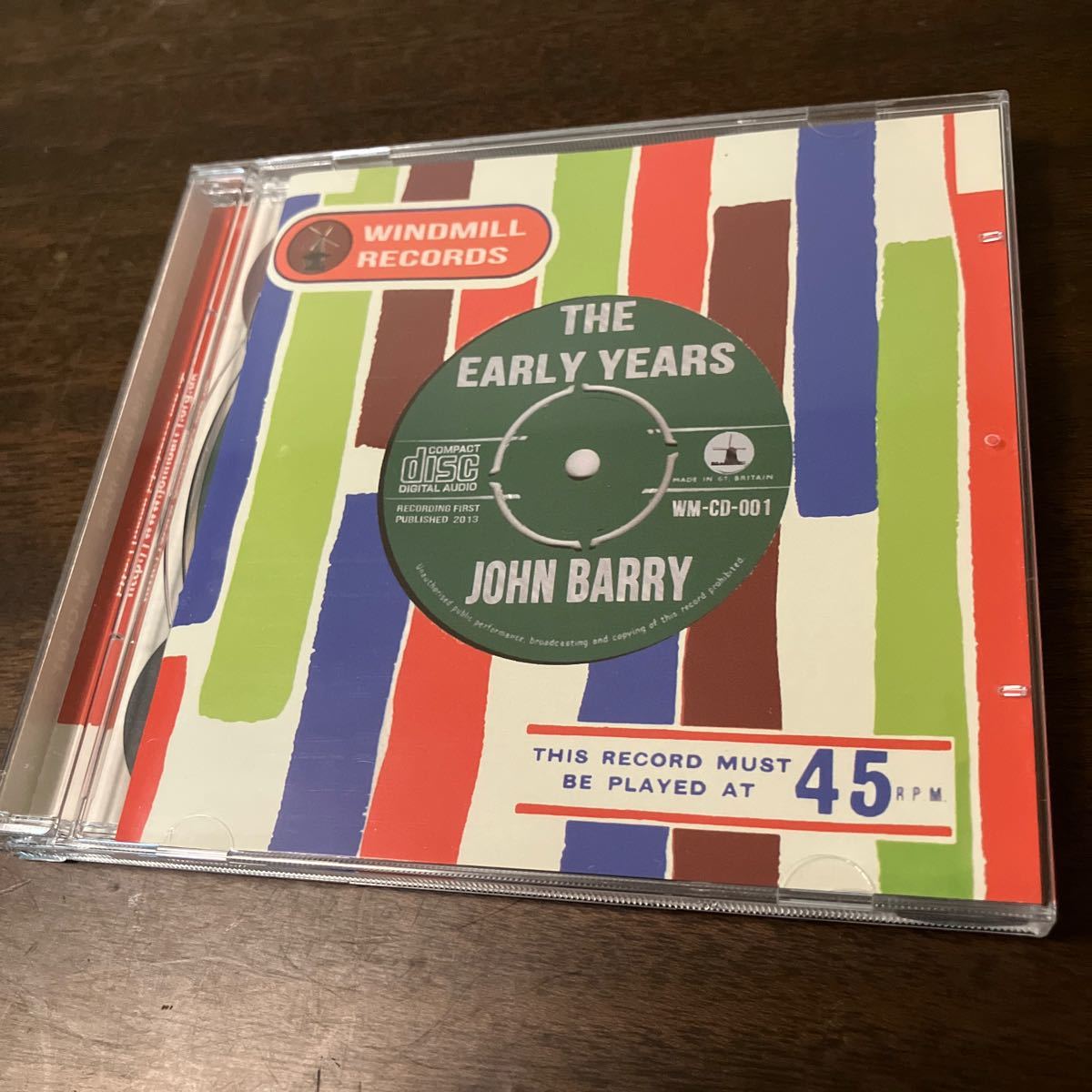 音楽CD「ジョン・バリー：THE EARLY YEARS」中古美品 36曲 輸入盤 廃盤 希少_画像1