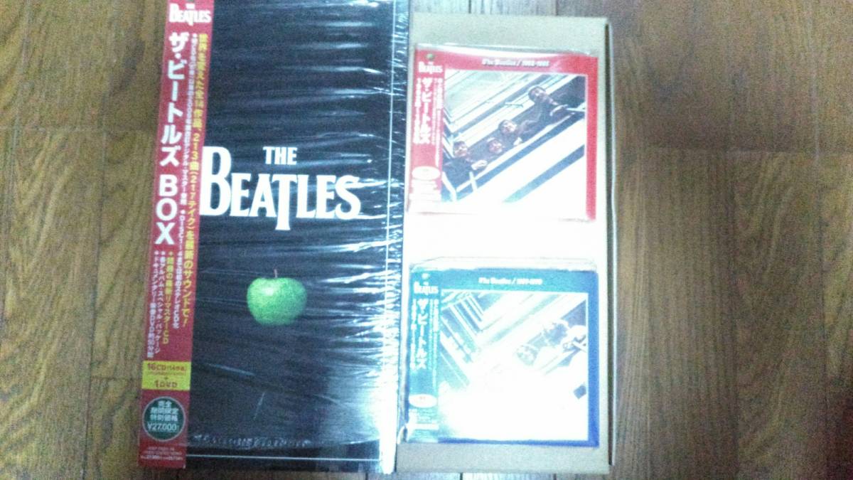 【国内貴重赤帯付き】ザ・ビートルズ/ the beatles/　ザ・ビートルズ　ＢＯＸ　+　赤盤・青盤　【お得なセット】_画像1