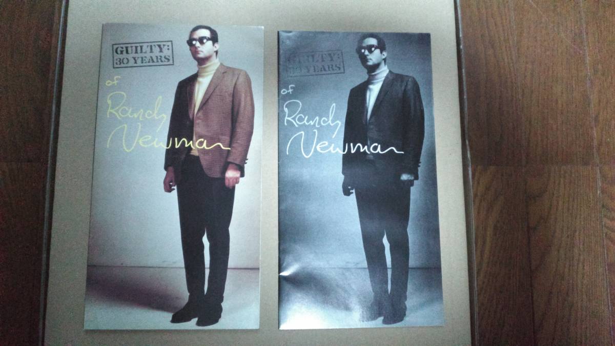 ランディ・ニューマン/randy newman/ ギルティ：30イヤーズ 【4CD】_ブックレット＆解説書