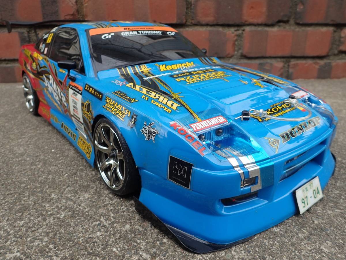 !!ヨコモ ドリパケ !!フロントミッドシップコンバージョン !! 180SX(電飾12灯) !!メカ・プロポ付きフルセット !! 100円～売り切り!!_画像1