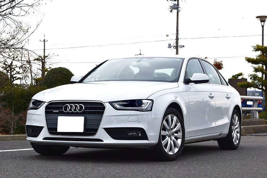  fine quality. quattro model worth seeing. 1 pcs Audi A4 2.0TFSI quattro turbo pearl white mileage excellent! certainly present car verification how??