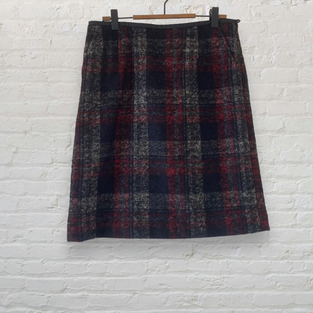 アルチザン ARTISAN チェック ファスナースカート 【11】L スカート 美品