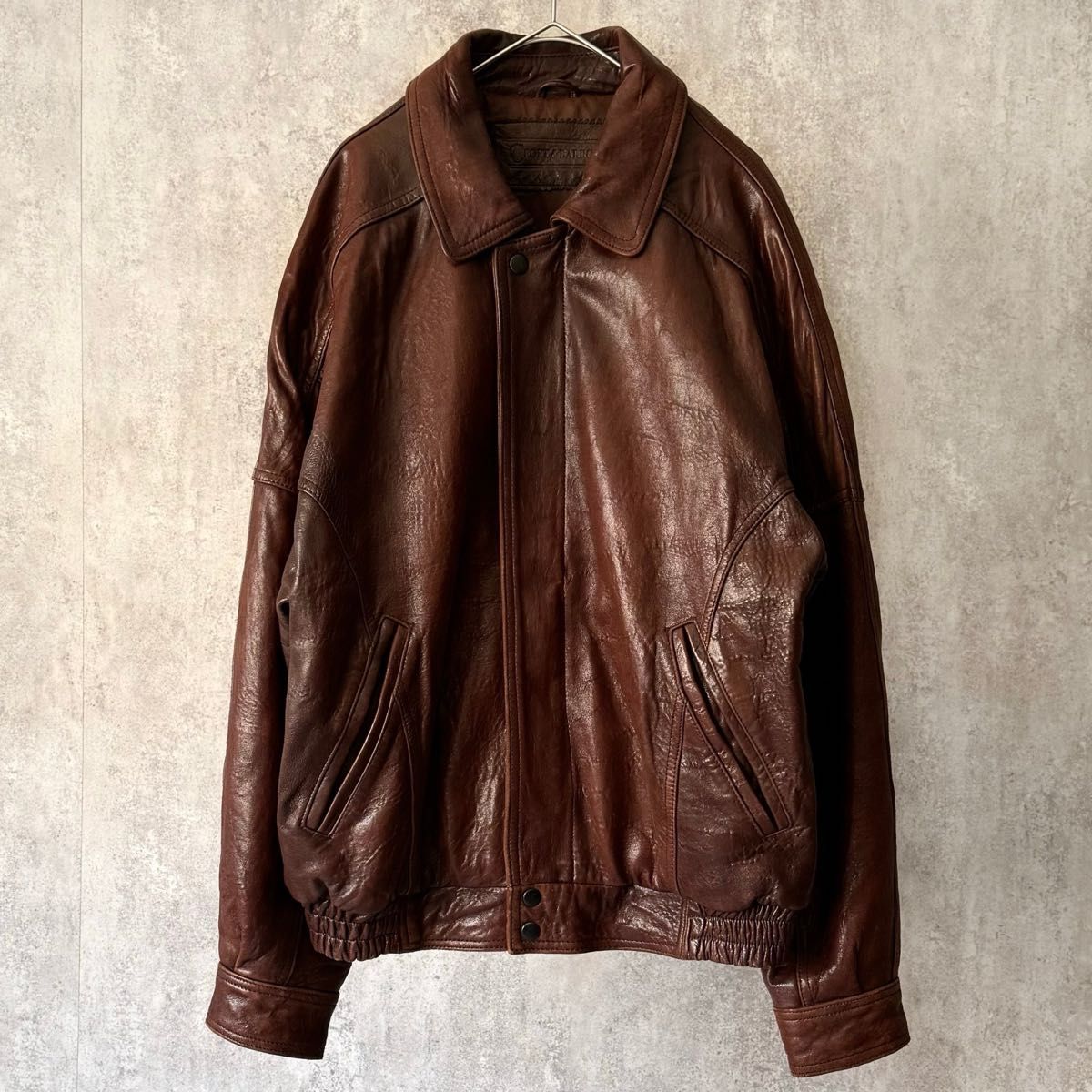 Kohl’s (コールズ) 90s Croft & Barrow leather bomber jacket