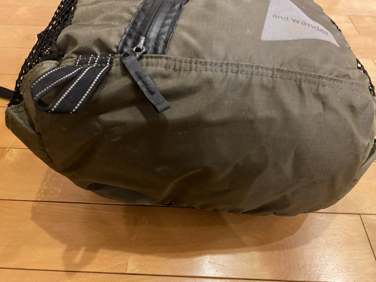 and wander　アンドワンダー 30L BACKPACK　バックパック　リュック　バッグ AW-AA912_画像6