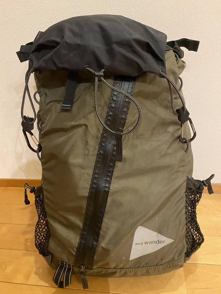 and wander　アンドワンダー 30L BACKPACK　バックパック　リュック　バッグ AW-AA912_画像1