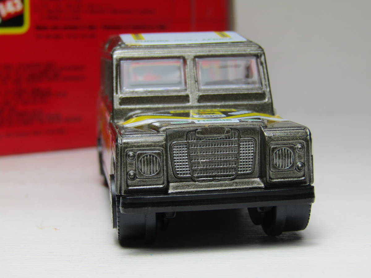 LAND ROVER DEFENDER RAIDO 1/47 ランドローバー レンジ ディフェンダー Made in Italy 1/43位 Alitalia Agip イタリア製 Station Wagon_画像3