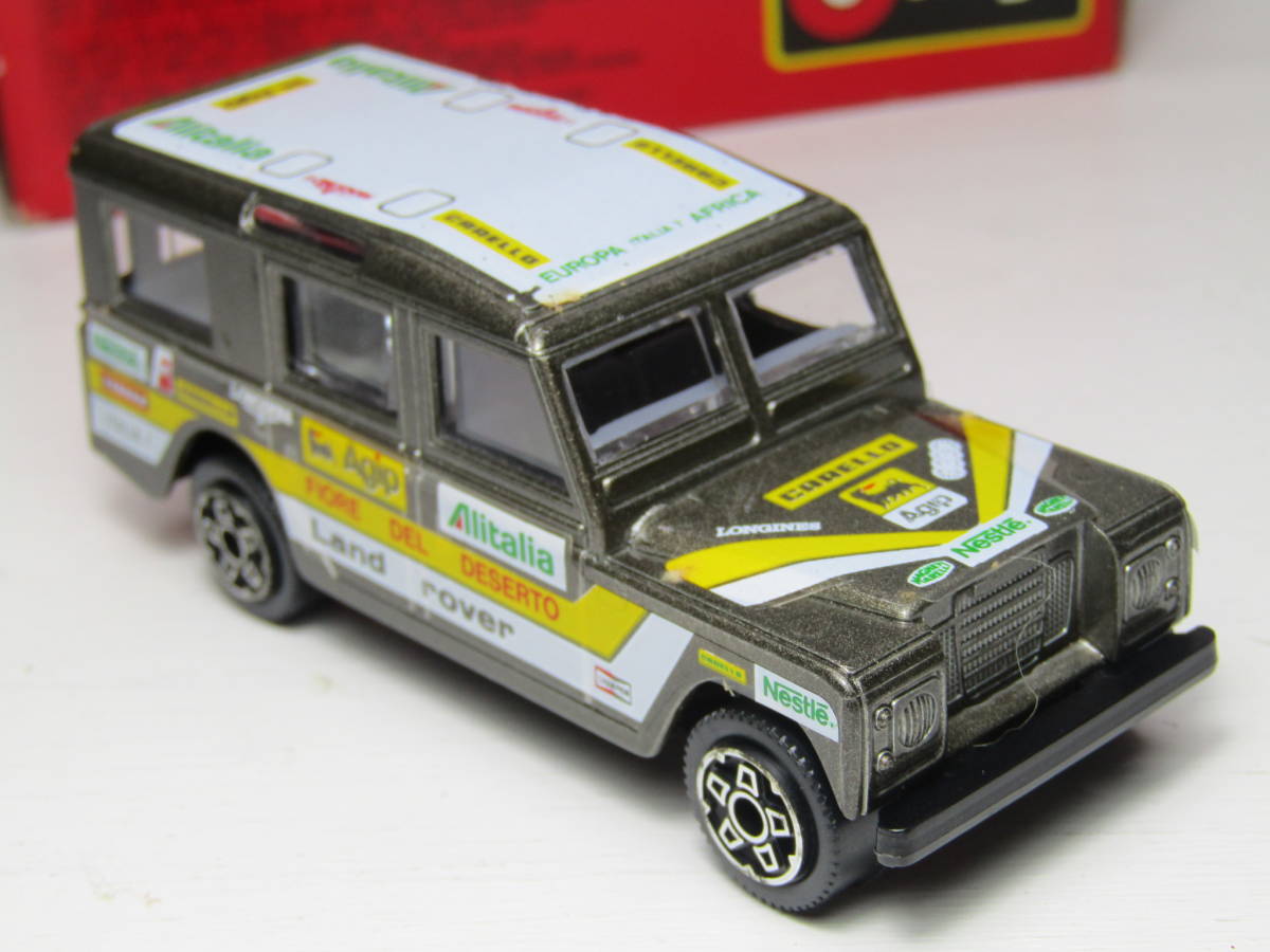 LAND ROVER DEFENDER RAIDO 1/47 ランドローバー レンジ ディフェンダー Made in Italy 1/43位 Alitalia Agip イタリア製 Station Wagon_画像6