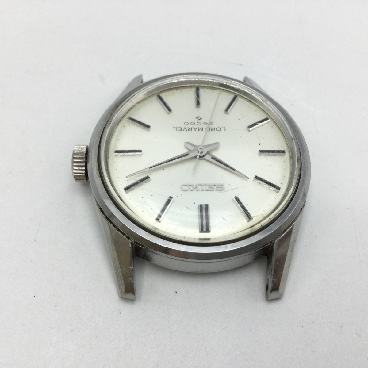 T35■【手巻き/稼働】本体のみ SEIKO セイコー LORD MARVEL ロードマーベル 36000 5740-8000 タツノオトシゴ 3針 現状品 ■_画像3